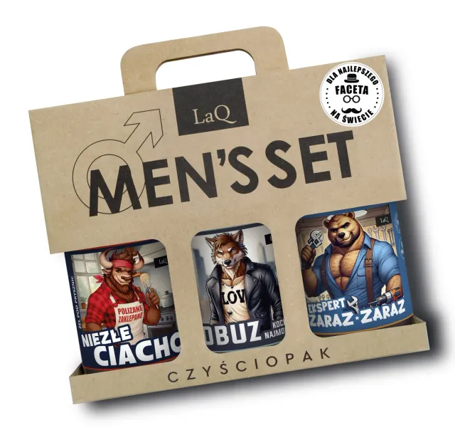LaQ Ich Troje Types coffret 3 gels douche homme 3x500 ml gourmand