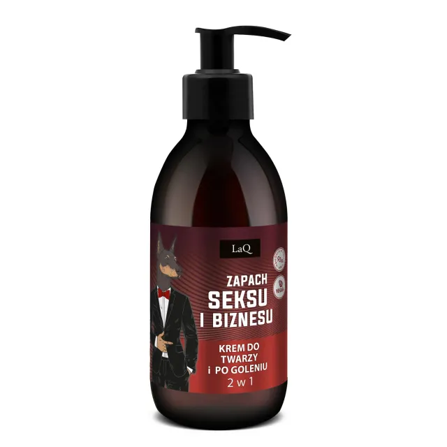 LaQ Sex and Business crème visage après-rasage homme 150 ml