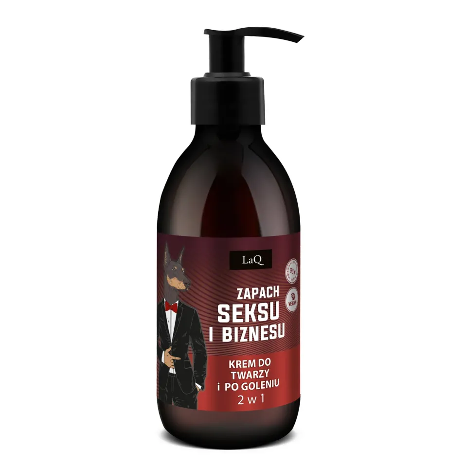 LaQ Sex and Business crème visage après-rasage homme 150 ml
