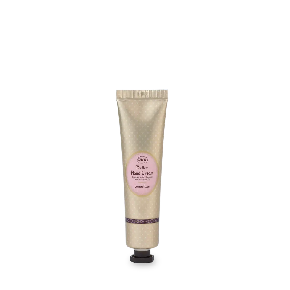 Sabon Green Rose baume mains 30ml beurre de karité
