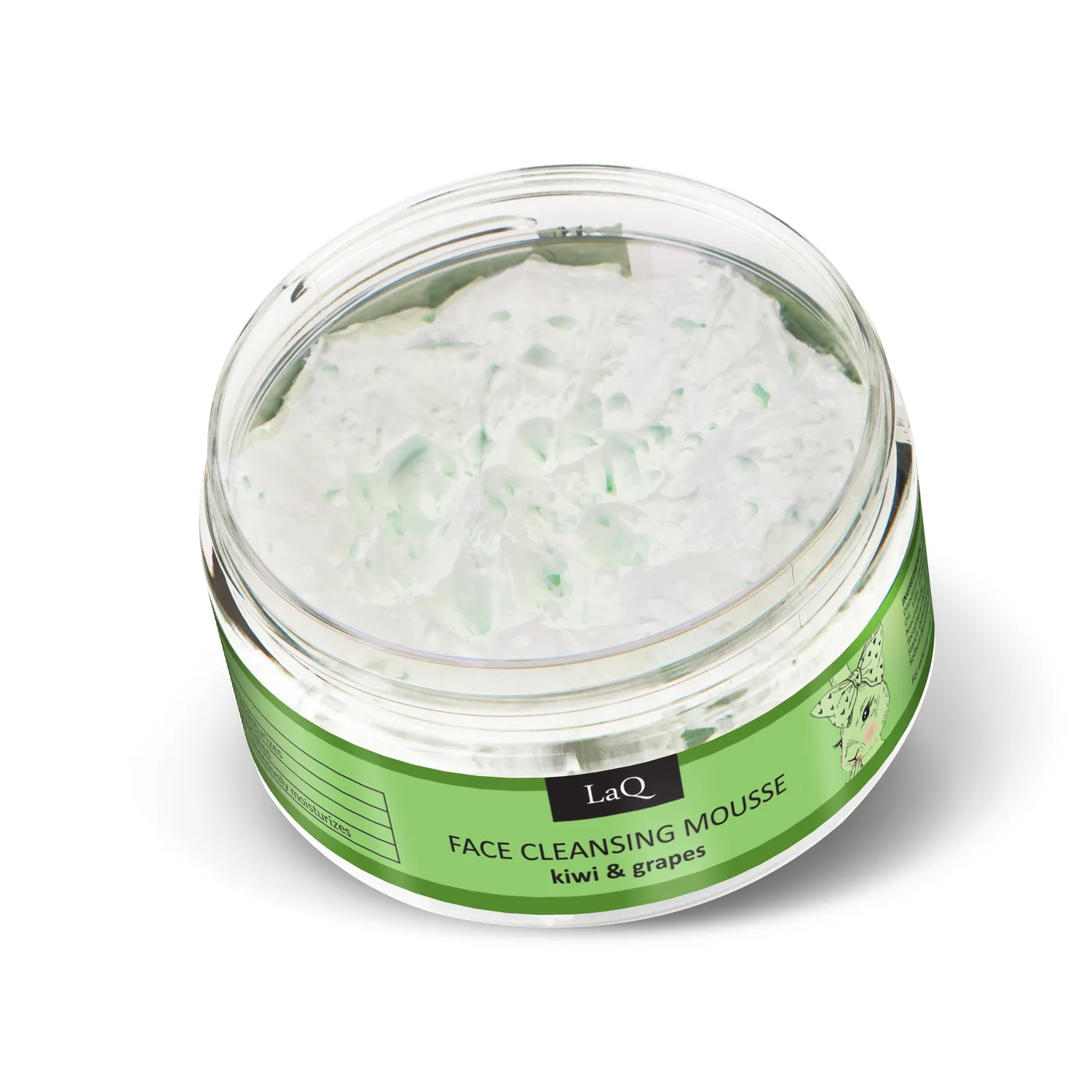 LaQ Kiwi Grapes mousse nettoyante visage 40g peau grasse