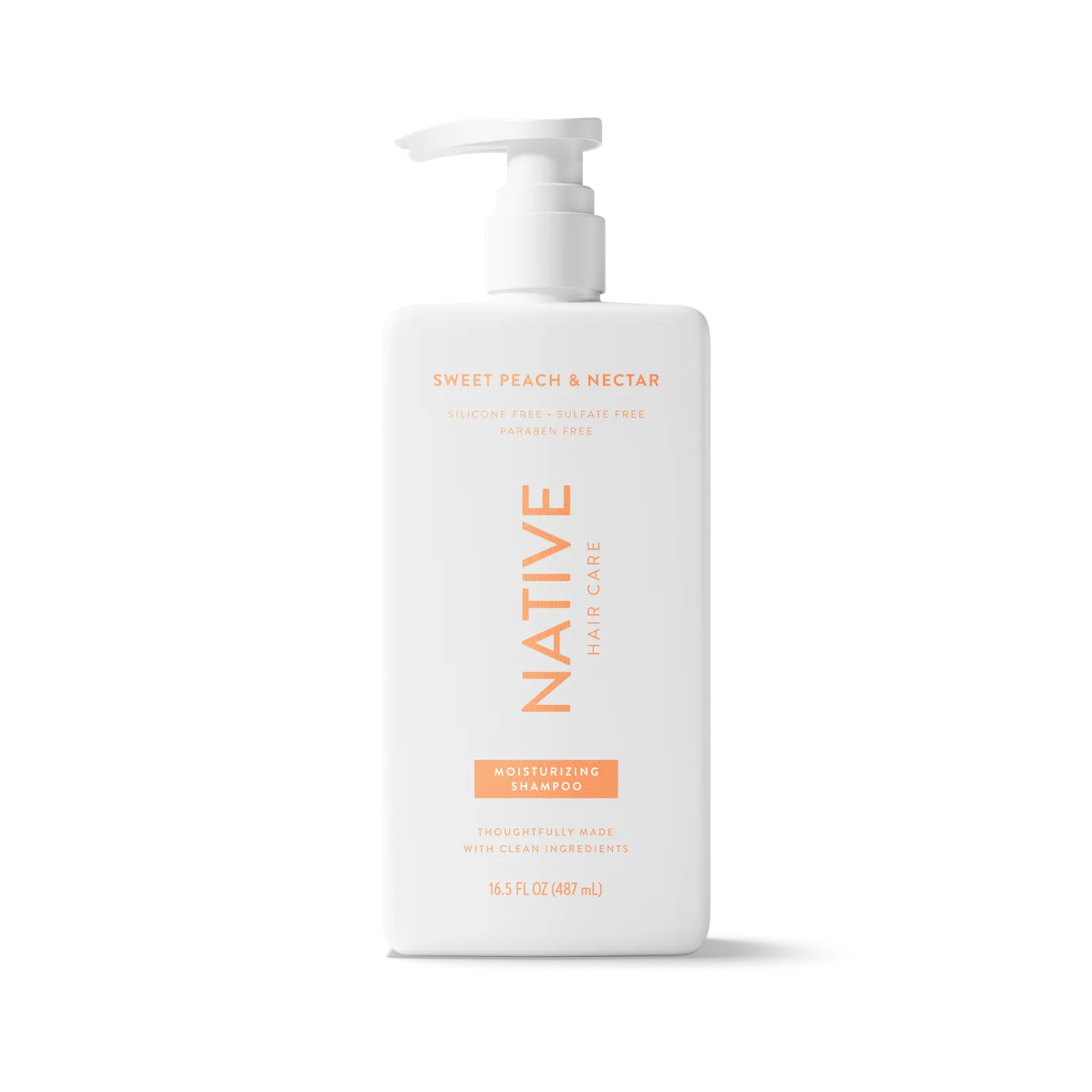 NATIVE Moisturizing Shampoing Coco Vanille 16.5oz hydratant