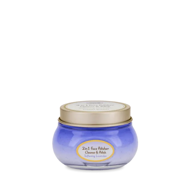 Sabon lavande nettoyant exfoliant visage 125ml 2en1