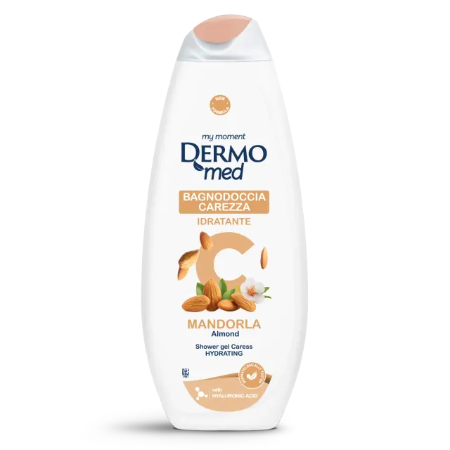 Dermomed Carezza Mandorla gel douche amande hydratant