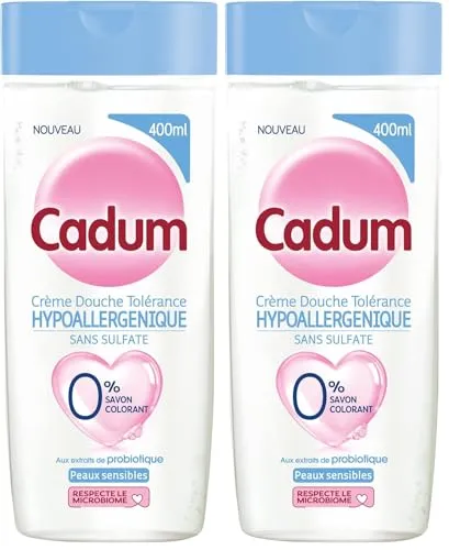 Bébé Cadum Tolérance crème douche 750ml sans sulfate