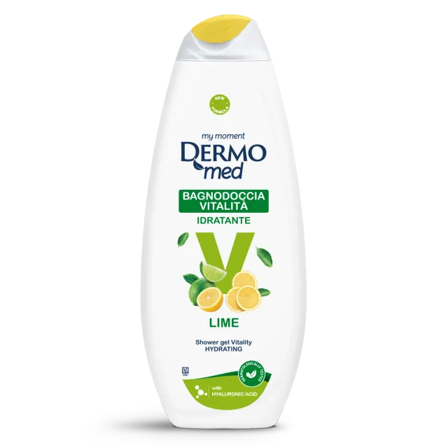 Dermomed Vitalité gel douche lime tonifiant