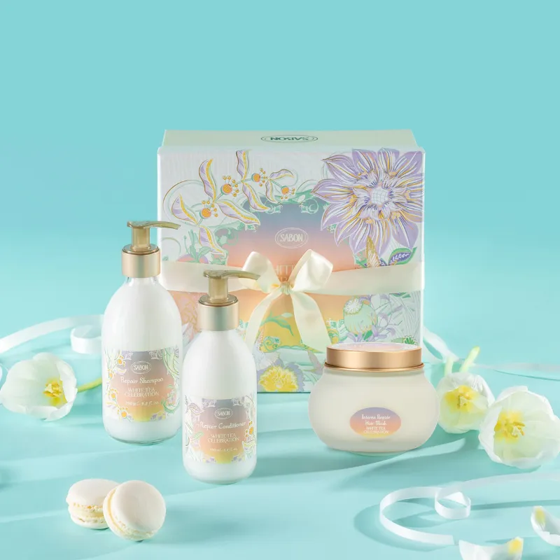 Sabon White Tea Celebration coffret cheveux
