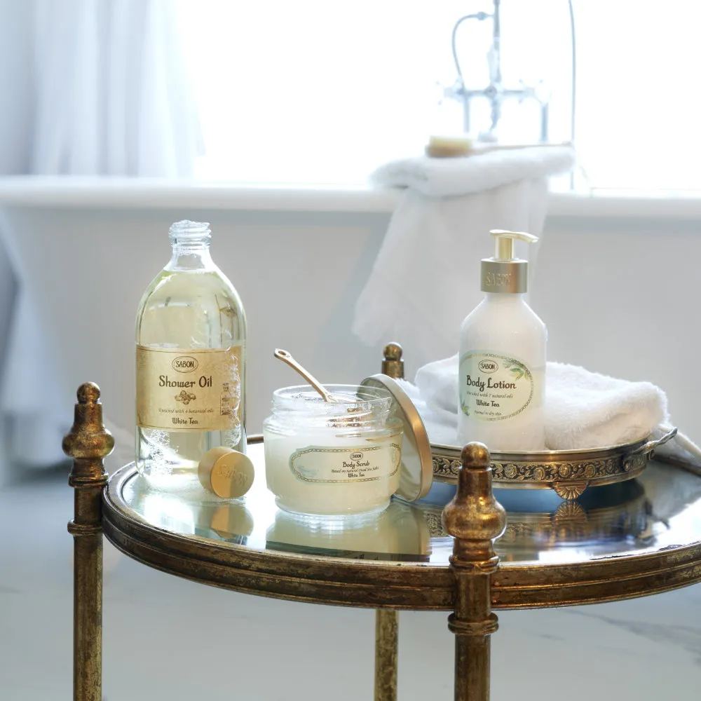 Sabon Coffret Cadeau Premium White Tea 3 soins corps