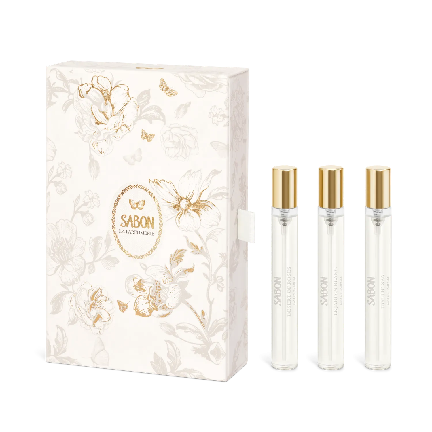 Sabon coffret découverte eau de parfum 3x8 ml floral