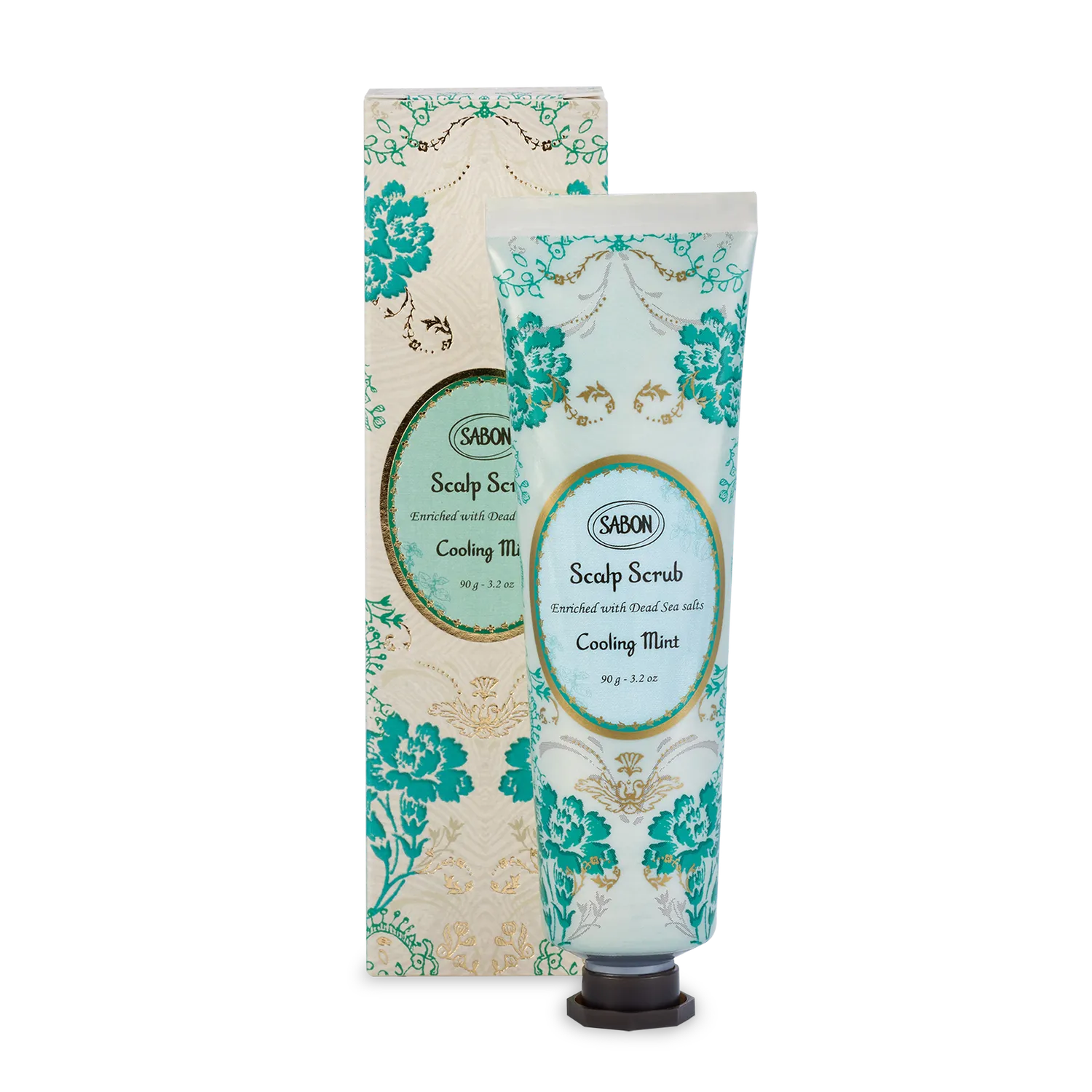 Sabon gommage cheveux menthe rafraîchissante 90g purifiant
