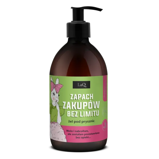 LaQ Kiwi et Raisin gel douche 500 ml parfum fruité