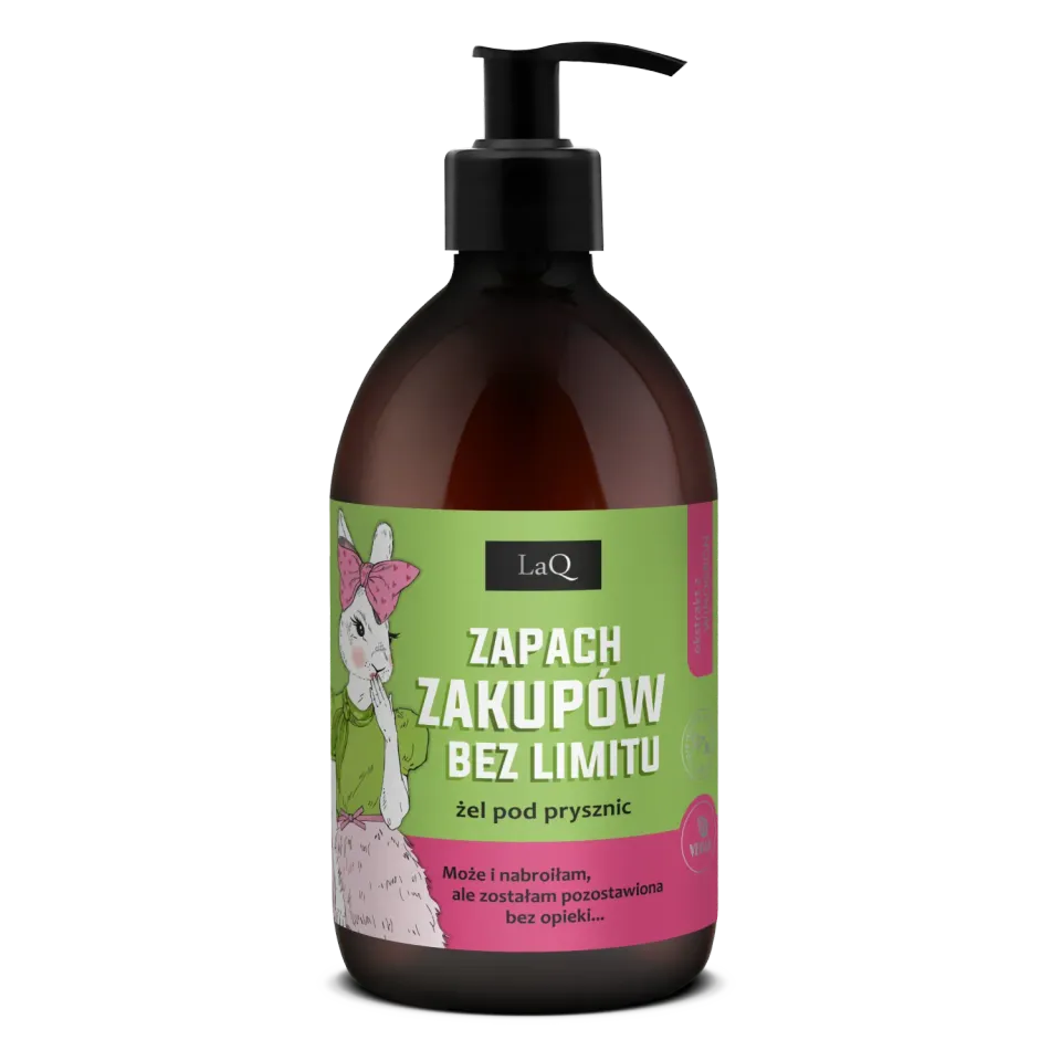 LaQ Kiwi et Raisin gel douche 500 ml parfum fruité