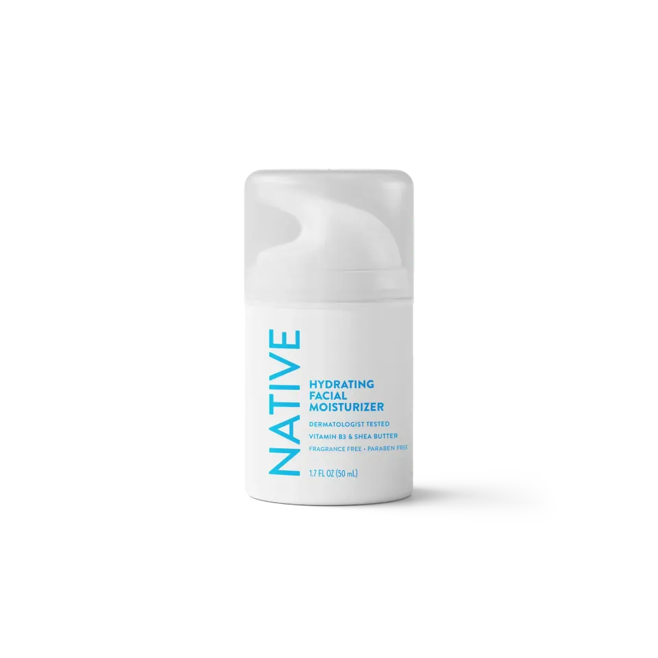 Native crème visage hydratante 1,7 oz sans parfum