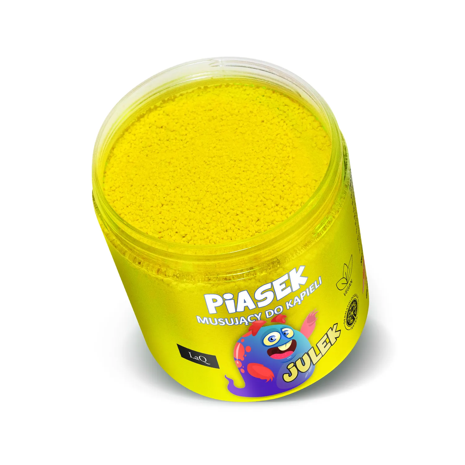 LaQ Julek sable de bain effervescent enfant 190 g banane