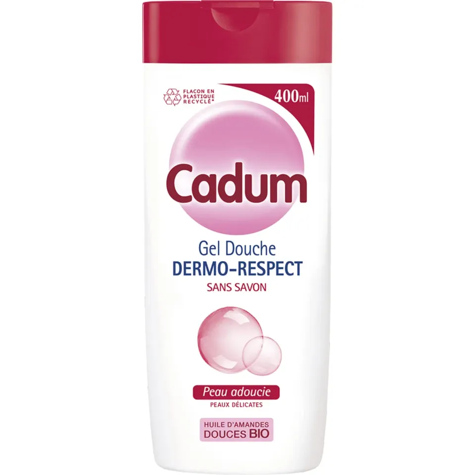 Cadum Dermo-Respect gel douche 400ml sans savon