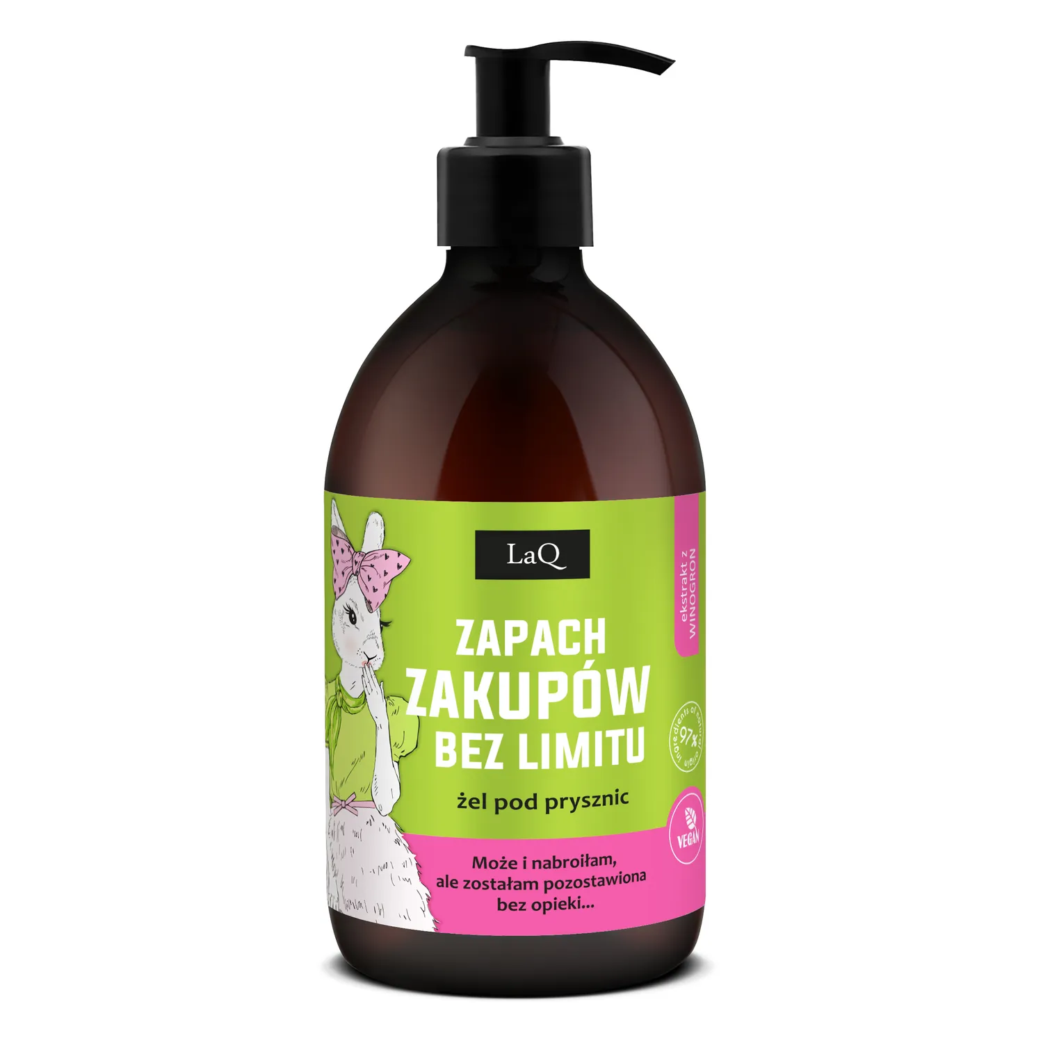 LaQ Pełną Parą coffret 2 gels douche 2x500ml couple