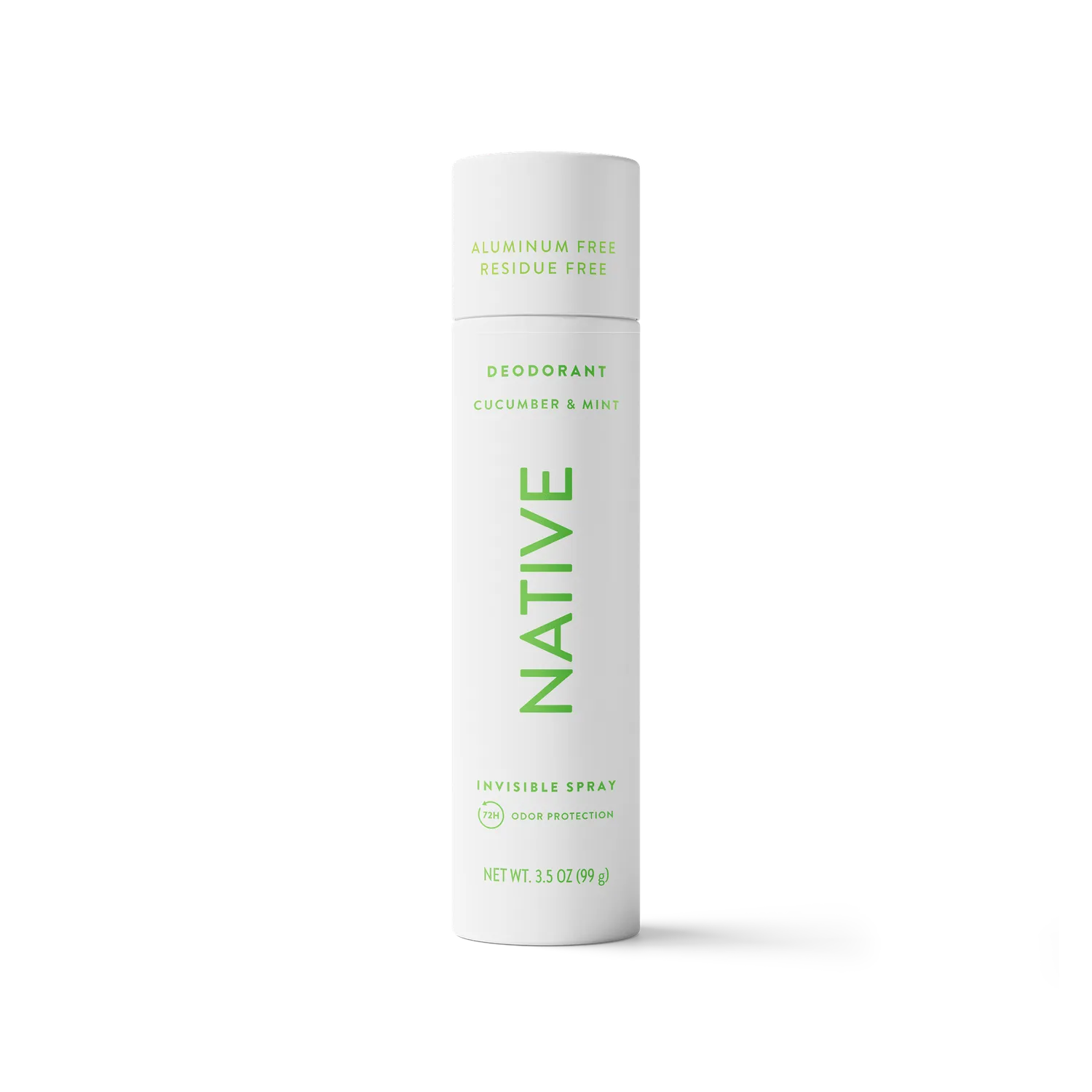 Native spray déodorant sel marin cèdre 3,5 oz 72h