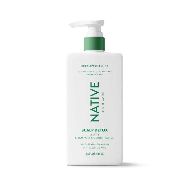 Native Scalp Detox shampooing 2-en-1 Eucalyptus 488 ml