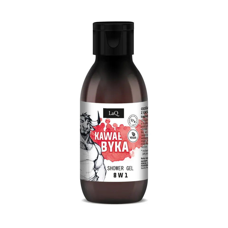 LaQ Kawal Byka 8 en 1 gel douche 100 ml protéines