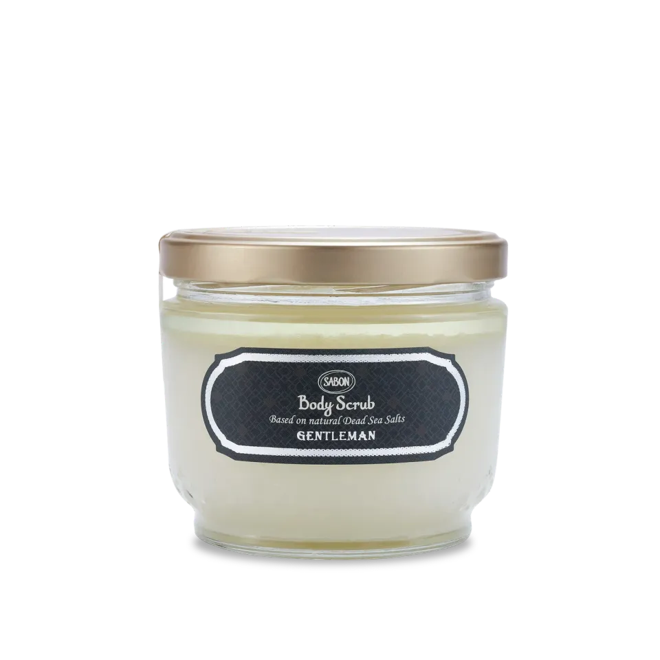 Sabon Gentleman gommage corps 600g sels de la Mer Morte