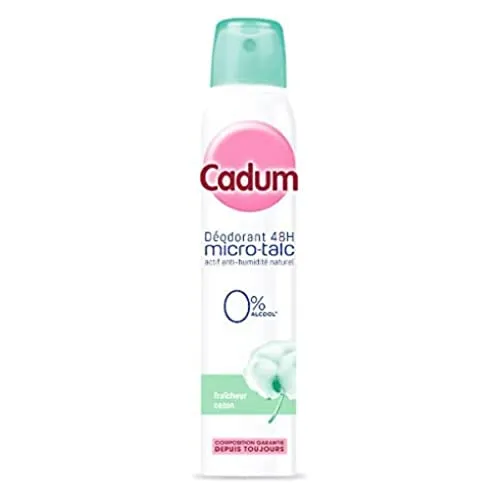 Cadum Micro Talc déodorant coton 200 ml femme 48h