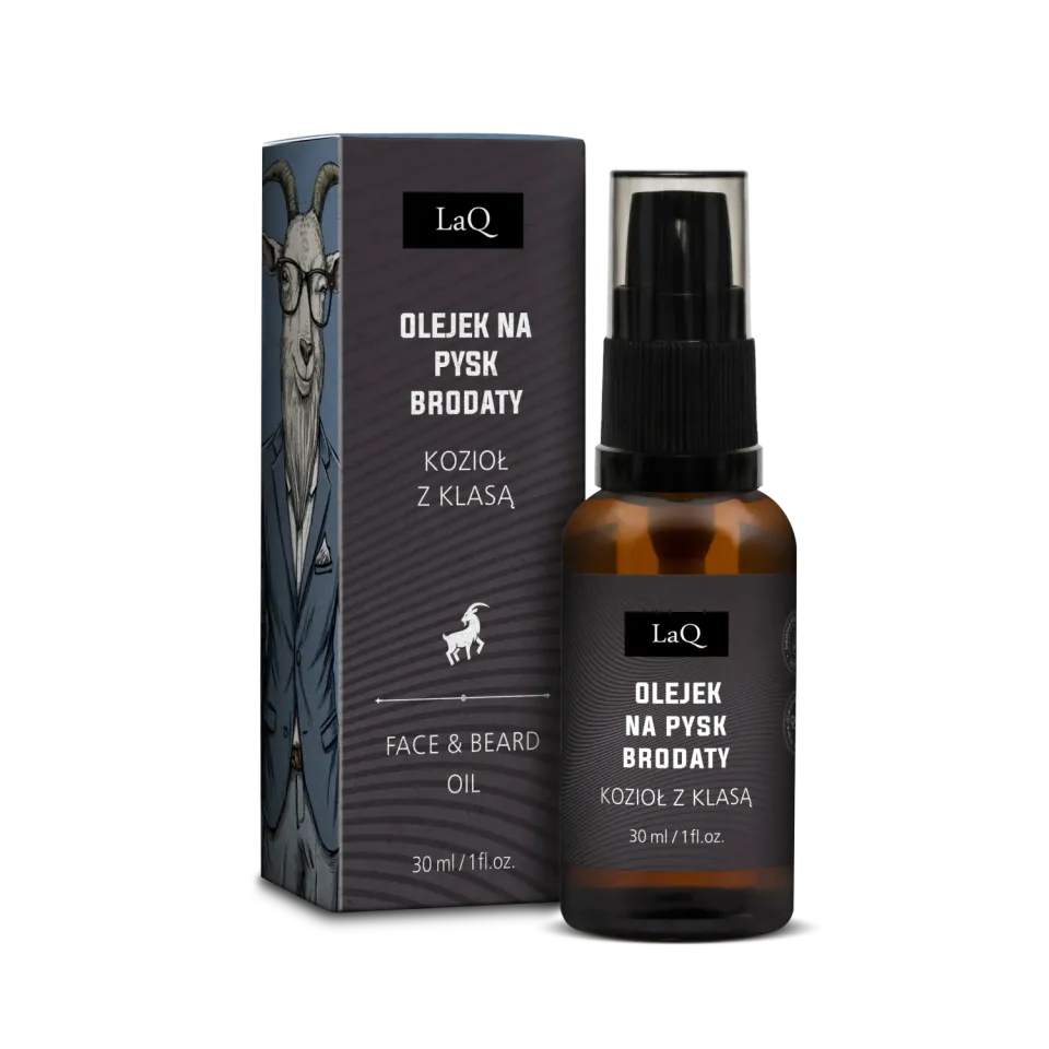 LaQ Kozioł z Klasą huile barbe 30 ml parfum masculin