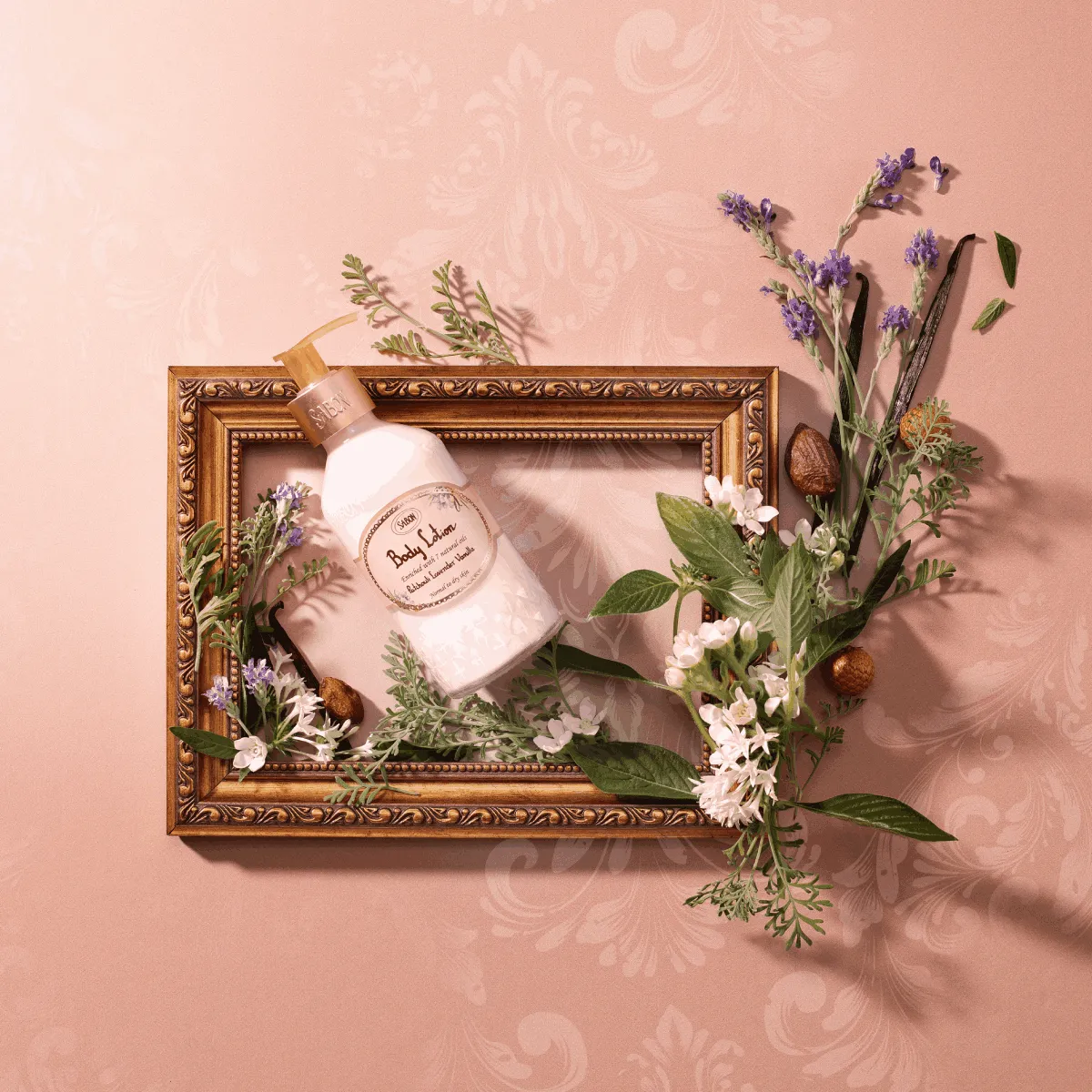 Sabon Patchouli Lavender Vanilla crème corporelle 200ml velours