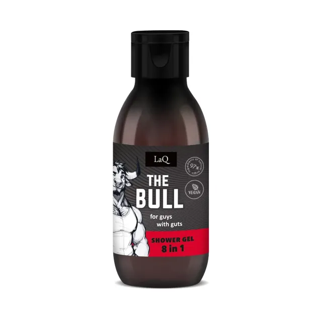 LaQ The Bull 8 in 1 gel douche homme 100 ml ginseng