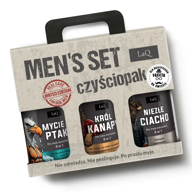 LaQ Ich Troje coffret homme 3 gels douche 500 ml cadeau
