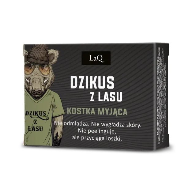 LaQ Dzikus z Lasu savon homme 85 g karité cacao