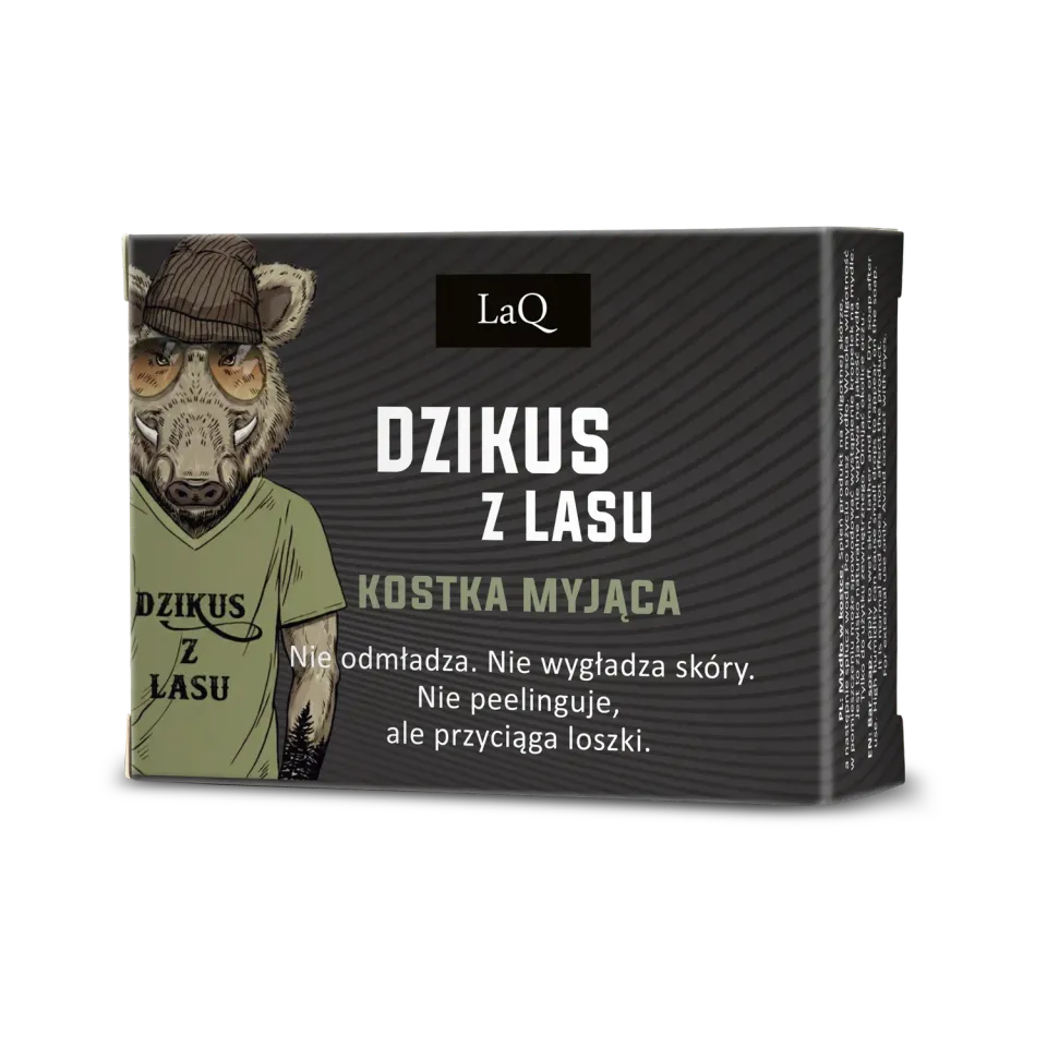 LaQ Dzikus z Lasu savon homme 85 g karité cacao