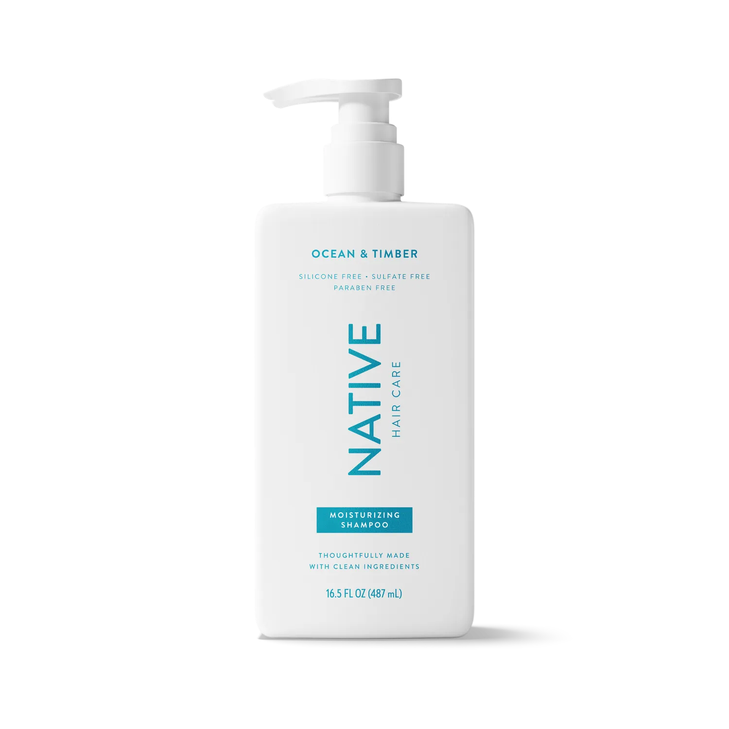 NATIVE Moisturizing Shampoing Coco Vanille 16.5oz hydratant