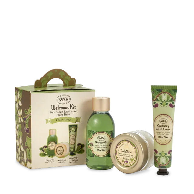 Sabon Olive Bliss kit découverte voyage réparateur