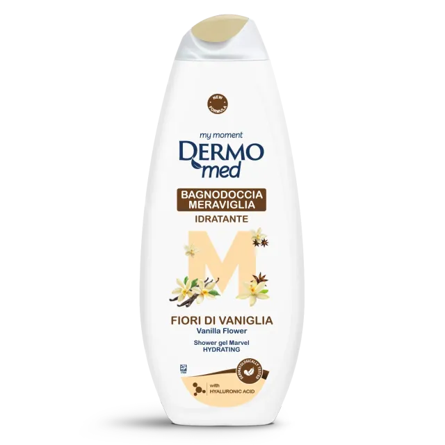 Dermomed Meraviglia Fleurs de Vanille gel douche vanille hydratant