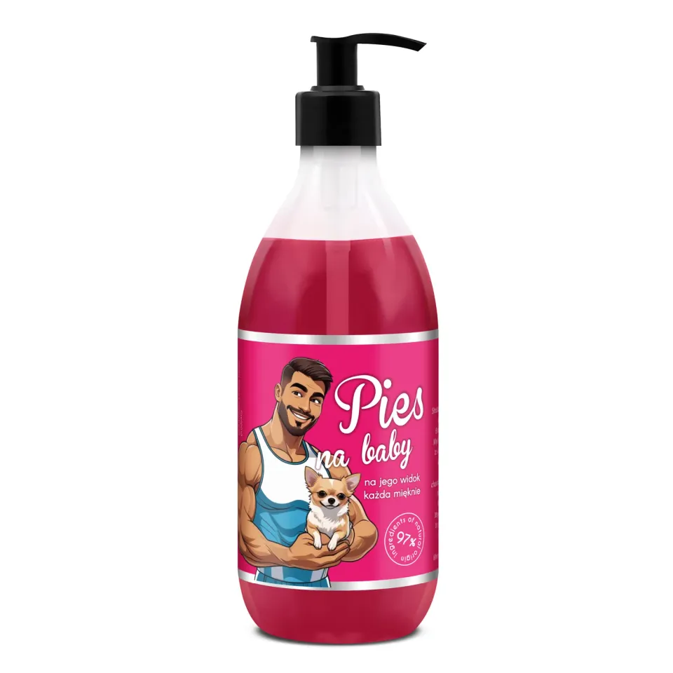 LaQ Shots! Pies na Baby gel douche 500 ml vegan