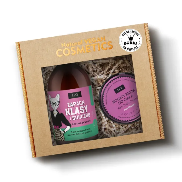 LaQ Magnolia coffret gel douche + crème corps