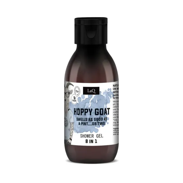 LaQ Hoppy Goat gel douche homme 100 ml houblon