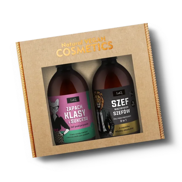LaQ Pełną Parą coffret gels douche 2x500 ml couple