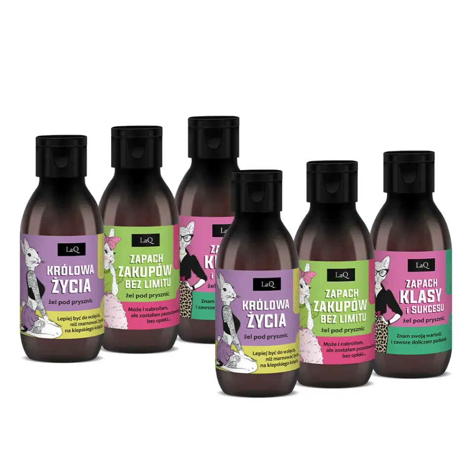 LaQ Peppery Magnolia coffret gels douche 6x100 ml femme