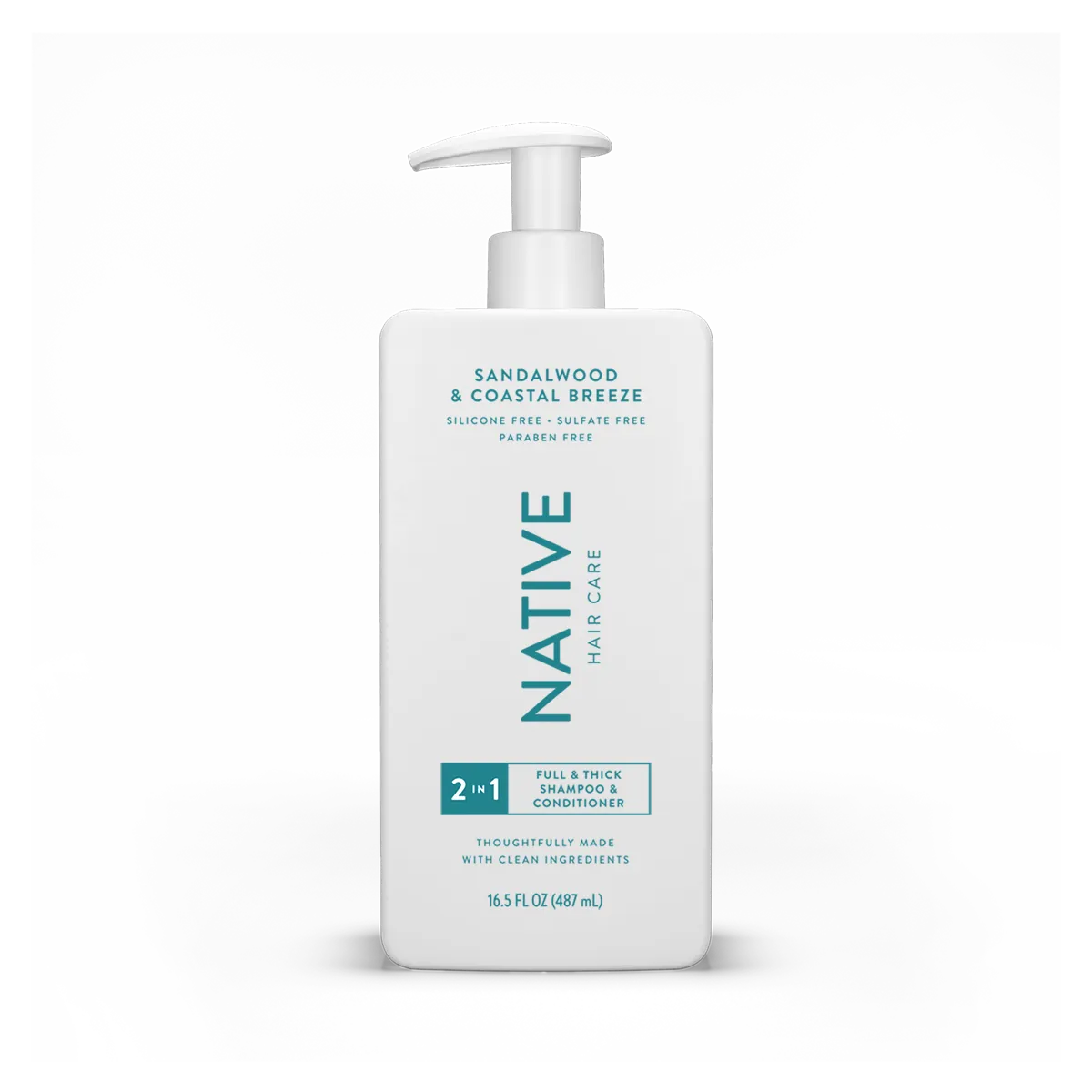 Native Full & Thick 2-en-1 shampoing santal 16.5oz volume